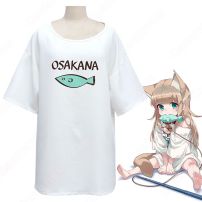 うちのねこが女の子でかわいい きなこ コスプレ衣装 コスプレウィッグ 40原先生 漫画 cosplay 仮装 変装 トップス (長袖・半袖)(その他 コスプレ衣装)