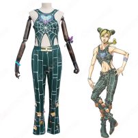 空条徐倫（くうじょうジョリーン） コスプレ衣装 『ジョジョの奇妙な冒険 Part6 ストーンオーシャン』 cosplay 仮装 変装(ジョジョの奇妙な冒険 コスプレ衣装)