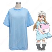 血小板（けっしょうばん） コスプレ衣装 『はたらく細胞』（はたらくさいぼう） Tシャツ ショートパンツ cosplay 仮装 変装(ゲーム• アニメコスプレ衣装でおすすめの商品)