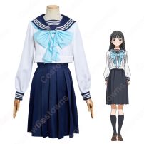 明日ちゃんのセーラー服 コスプレ衣装 明日小路（あけびこみち） 制服 cosplay 仮装 変装(その他 コスプレ衣装)