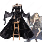 FGO エレシュキガル 花嫁 黒 コスプレ衣装 『Fate/Grand Order』（フェイト・グランドオーダー） ウェディングドレス cosplay 仮装 変装