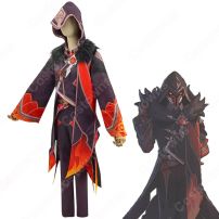 ファデュイ・デットエージェント・炎 雑魚敵 コスプレ衣装 『原神（げんしん）』 cosplay 仮装 変装(原神 コスプレ衣装)