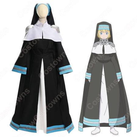 シスターアイリス 隊服 コスプレ衣装 『炎炎ノ消防隊』（えんえんの ...