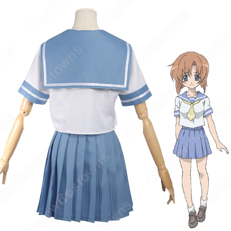 竜宮レナ（りゅうぐうレナ） 制服 コスプレ衣装 『ひぐらしのなく頃に