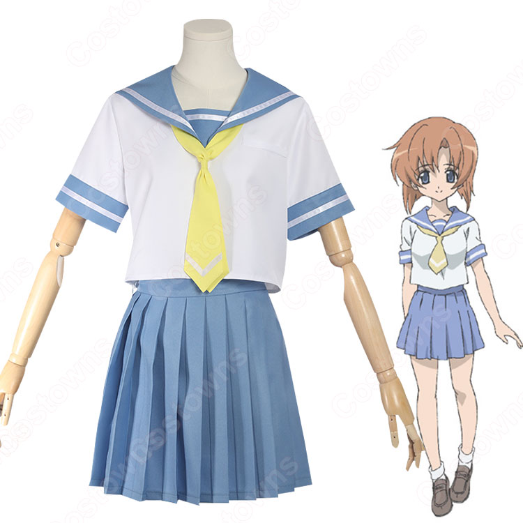 【新品未使用・ACOS製】ひぐらしのなく頃に解 レナの制服 コスプレ 5495061eefa34778b172a4650fb30a