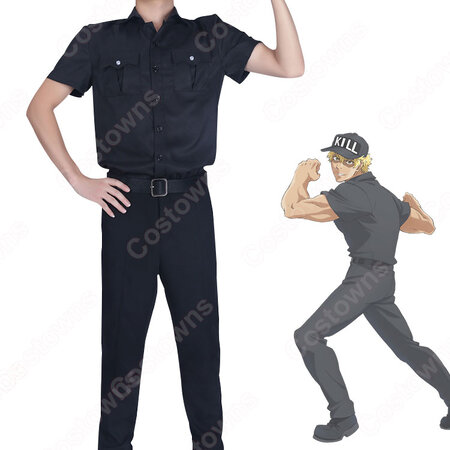 キラーt細胞 キラーティーさいぼう コスプレ衣装 はたらく細胞 はたらくさいぼう Cosplay 仮装 変装 Costowns キラーt細胞 キラーティーさいぼう コスプレ衣装 はたらく細胞 はたらくさいぼう Cosplay 仮装 変装 Costowns