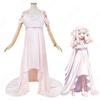 FGO イリヤスフィール・フォン・アインツベルン ドレス コスプレ衣装 劇場版「Fate/stay night [Heaven's Feel]」「フィナーレ」 cosplay 仮装 変装(FATEシリーズ コスプレ衣装)
