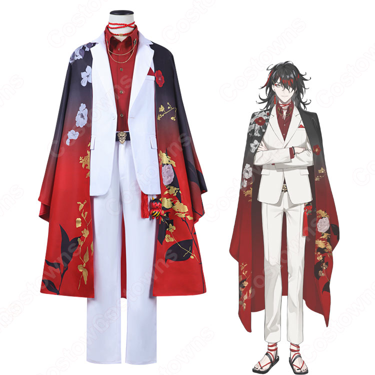 ヴォックスアクマ にじさんじ コスプレ ウィッグ VTuber VoxAkuma a057ab6dfdb74f1aa37e409a0372e5