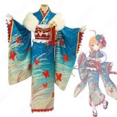 プリコネR 正月ペコリーヌ(ニューイヤー) 晴れ着 コスプレ衣装 『プリンセスコネクト！Re:Dive』 「新春グルメプリンセス！ 一投にかけた乙女たち」 cosplay 仮装 変装(ゲーム• アニメコスプレ衣装でおすすめの商品)