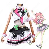 MORE MORE JUMP! 桃井愛莉（ももいあいり） コスプレ衣装 『プロジェクトセカイ カラフルステージ！ feat. 初音ミク』 cosplay 仮装 変装(ゲーム• アニメコスプレ衣装でおすすめの商品)