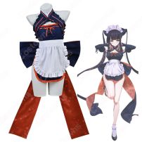 FGO 楊貴妃（ヨウキヒ） カルデアメイド コスプレ衣装 『Fate/Grand Order』（フェイト・グランドオーダー） 楊玉環 メイド服 cosplay 仮装 変装(FATEシリーズ コスプレ衣装)