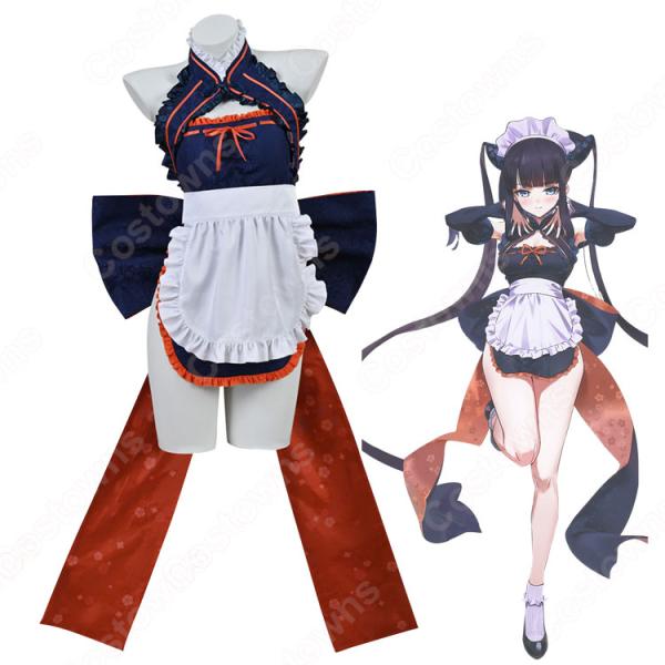 FGO 楊貴妃（ヨウキヒ） カルデアメイド コスプレ衣装 『Fate/Grand Order』（フェイト・グランドオーダー） 楊玉環 メイド服 cosplay 仮装 変装元の画像