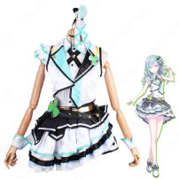 MORE MORE JUMP! 日野森雫（ひのもりしずく） コスプレ衣装 『プロジェクトセカイ カラフルステージ！ feat. 初音ミク』 cosplay 仮装 変装(プロジェクトセカイ カラフルステージ！ feat. 初音ミク コスプレ衣装)