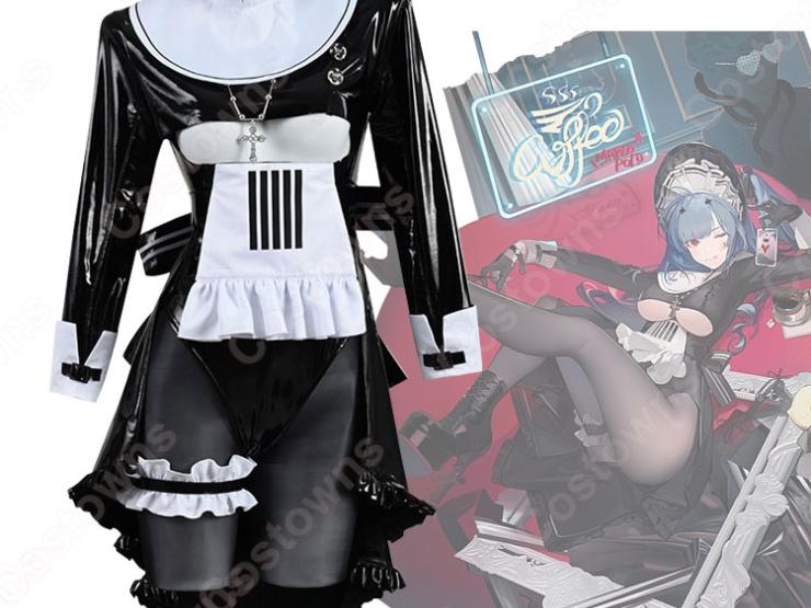 完璧 アズレン メイド服 ラブリー・ミリオーネ マルコ・ポーロ コスプレ衣装