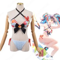 FGO 清少納言(せいしょうなごん) ハッピー☆ドライブ 概念礼装 水着 コスプレ衣装 『Fate/Grand Order』（フェイト・グランドオーダー） アーチャー cosplay 仮装 変装(FATEシリーズ コスプレ衣装)