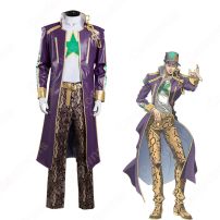 ジョジョ 空条承太郎（くうじょうじょうたろう） コスプレ衣装 『ジョジョの奇妙な冒険 Part6 ストーンオーシャン』 （ジョジョのきみょうなぼうけん パート6 ストーンオーシャン） cosplay 仮装 変装(ジョジョの奇妙な冒険 コスプレ衣装)