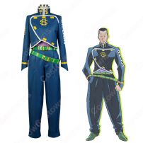 ジョジョ４部 虹村億泰（にじむらおくやす） コスプレ衣装 『ジョジョの奇妙な冒険 ダイヤモンドは砕けない』 cosplay 仮装 変装(ジョジョの奇妙な冒険 コスプレ衣装)