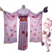 アズレン ロイヤル ジュノー（HMS Juno） ちょっと美味しい日 浴衣 コスプレ衣装 『アズールレーン』 駆逐艦 cosplay 仮装 変装(アズールレーン コスプレ衣装)