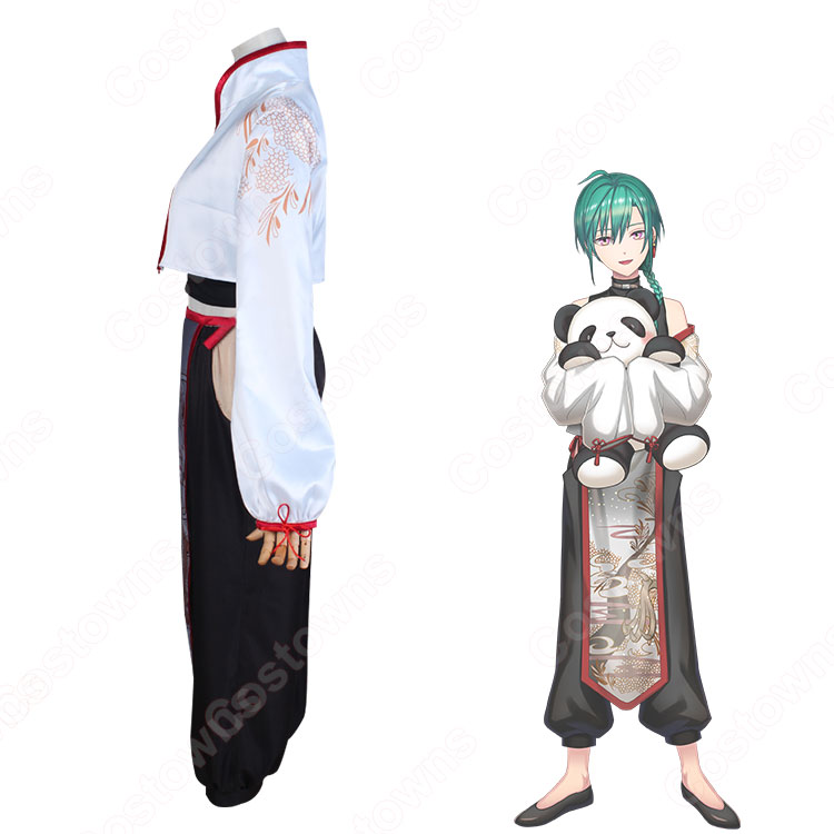 にじさんじ 緑仙（リューシェン） 中華風 コスプレ衣装 バーチャル