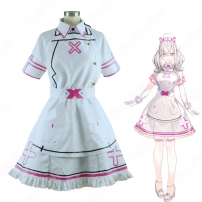 Vtuber 健屋花那 (すこやかな) コスプレ衣装 『にじさんじ』 バーチャルライバー 看護師 ワンピース cosplay 仮装 変装(202×202)