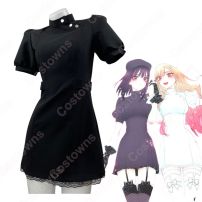 着せ恋 喜多川海夢（きたがわまりん） 黒江雫 黒 白 ナース服 コスプレ衣装『その着せ替え人形は恋をする』（そのビスク・ドールはこいをする） cosplay 仮装 変装(その着せ替え人形は恋をする（着せ恋） コスプレ衣装)