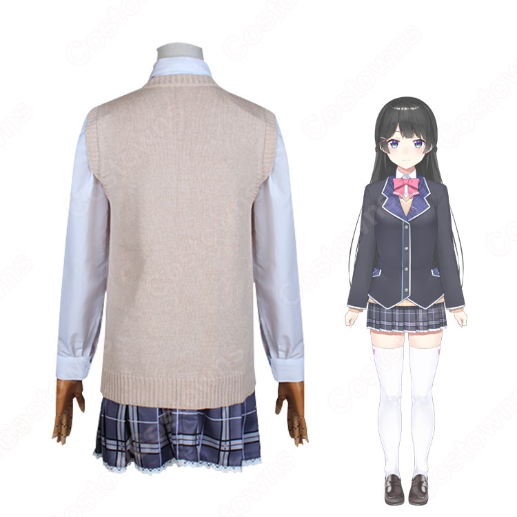 にじさんじ 月ノ美兎（つきのみと） 制服 コスプレ衣装 バーチャル