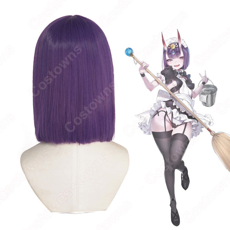 Fate/Grand Order fgo コスプレ　酒呑童子　ウィッグ付き 1d2b98962b5f47469a6a8bff288c34