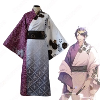 にじさんじ Luxiem Shu Yamino (闇ノシュウ) 新年 和服 コスプレ衣装 Vtuber 「ニューイヤーボイス2022」バーチャルライバー 衣装 cosplay 仮装 変装(202×202)