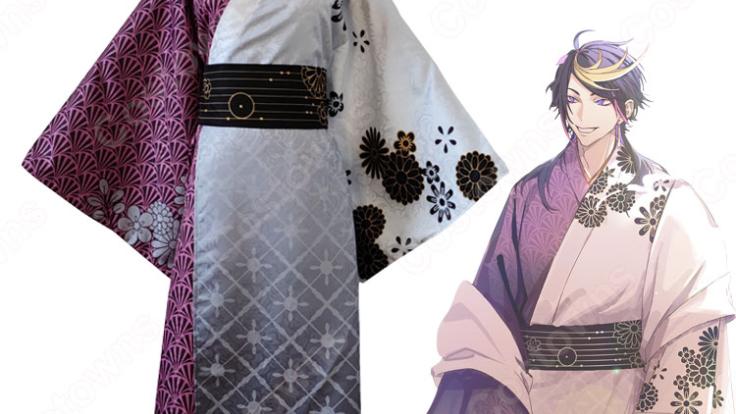 にじさんじ Luxiem Shu Yamino (闇ノシュウ) 新年 和服 コスプレ衣装