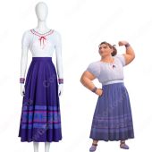 Encanto ルイーサ・マドリガル コスプレ衣装 『ミラベルと魔法だらけの家』（ミラベルとまほうだらけのいえ） ミラベルの次姉 力の魔法 cosplay 仮装 変装(ランキング)