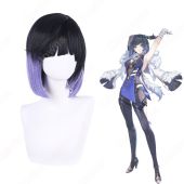 夜蘭（イェラン） コスプレウィッグ 『原神』（げんしん） 新キャラクター 幽谷に咲く蘭 耐熱かつら cosplay wig 通販(コスプレブーツ、ウィッグ、道具でおすすめの商品)