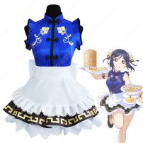 松浦果南（まつうらかなん） チャイナドレス編 いってきますのハグ 覚醒前 コスプレ衣装 『ラブライブ！シリーズ』 チャイナドレス cosplay 仮装 変装(Love Live!（ラブライブ!） コスプレ衣装)