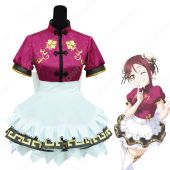 桜内梨子（さくらうちりこ）チャイナドレス編 中華街アテンダント 覚醒前 コスプレ衣装 『ラブライブ！シリーズ』 チャイナドレス cosplay 仮装 変装(ゲーム• アニメコスプレ衣装でおすすめの商品)
