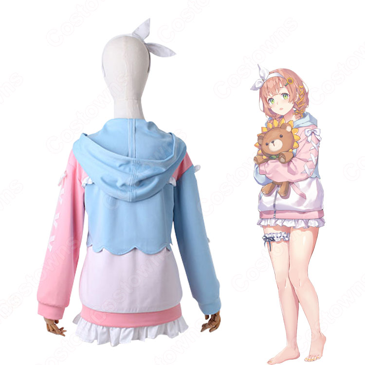VTuber 本間ひまわり（ほんまひまわり） 新衣装 コスプレ衣装 『にじ