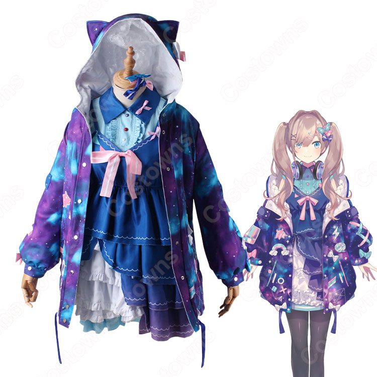 VTuber 鈴原るる(すずはらるる) 新衣装 コスプレ衣装 『にじさんじ