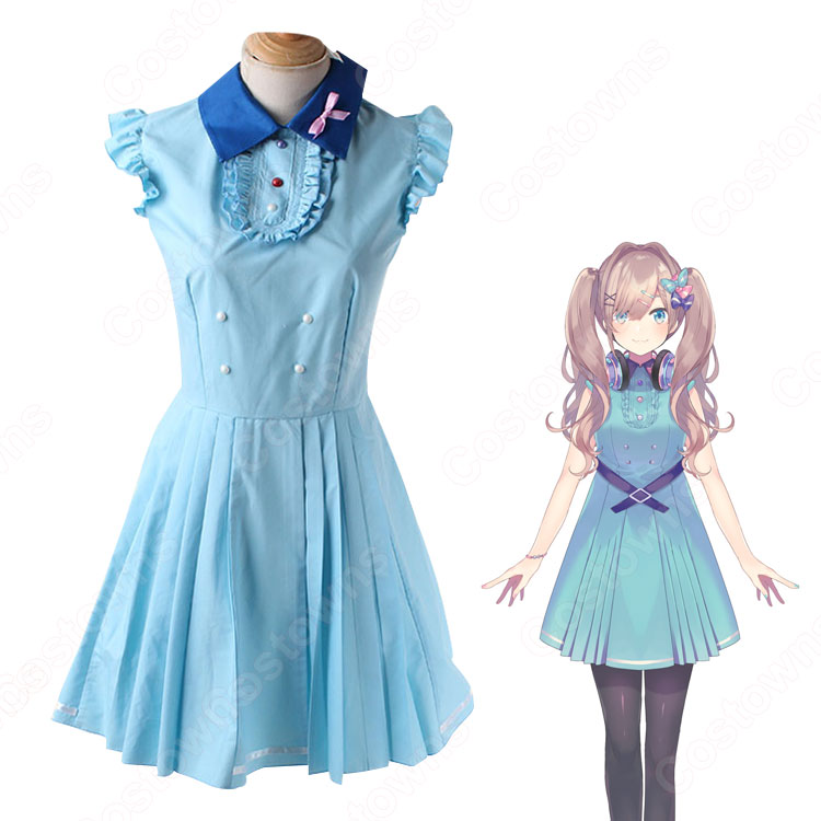 VTuber 鈴原るる(すずはらるる) 新衣装 コスプレ衣装 『にじさんじ