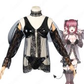 着せ恋 喜多川海夢（きたがわまりん） リズ サキュバス コスプレ衣装 『その着せ替え人形は恋をする』（そのビスク・ドールはこいをする） 小悪魔 セクシー パジャマ cosplay 仮装 変装(ゲーム• アニメコスプレ衣装でおすすめの商品)