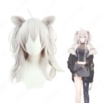 VTuber 獅白ぼたん（ししろぼたん） コスプレウィッグ hololive（ホロライブ） 5期生 耐熱かつら バーチャルYouTuber cosplay wig 通販(コスプレウィッグ)