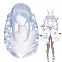 VTuber 兎田ぺこら（うさだぺこら） コスプレウィッグ hololive（ホロライブ） 3期生 普段着 耐熱かつら バーチャルYouTuber cosplay wig 通販(コスプレウィッグ)
