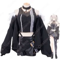 VTuber 獅白ぼたん（ししろぼたん） コスプレ衣装 hololive（ホロライブ） 5期生 初期衣装 バーチャルYouTuber バーチャルアイドル ししろん cosplay 仮装 変装(ホロライブ（hololive） コスプレ衣装)