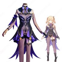 断罪の皇女 フィッシュル コスプレ衣装 『原神』（げんしん） フィッシュル・ヴォン・ルフシュロス・ナフィードット（エミ） cosplay 仮装 変装(原神 コスプレ衣装)