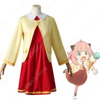 被検体007 アーニャ・フォージャー 普段着 コスプレ衣装 『SPY×FAMILY』（スパイファミリー） 子供用 大人用 cosplay 仮装 変装(SPY×FAMILY コスプレ衣装)
