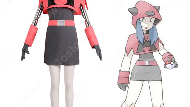 ポケモン マグマ団 女子制服 コスプレ衣装 『ポケットモンスター