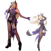 フィッシュル コスプレ衣装 『原神』（げんしん） 冒険者協会 断罪の皇女 cosplay 仮装 変装(原神 コスプレ衣装)