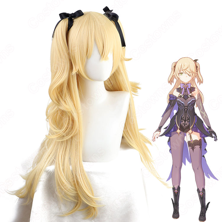 断罪の皇女 フィッシュル コスプレウィッグ 『原神』（げんしん） 冒険
