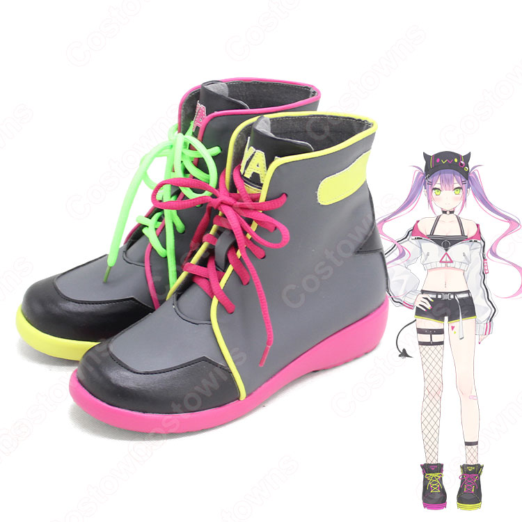 【値下げ】常闇トワ ホロライブ コスプレ 靴有り VTuber 常闇トワ（とこやみトワ） 初期 コスプレ靴 hololive
