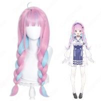 VTuber 湊あくあ（みなとあくあ） コスプレウィッグ hololive（ホロライブ） 2期生 あくたん 制服 耐熱かつら バーチャルYouTuber cosplay wig 通販(コスプレウィッグ)