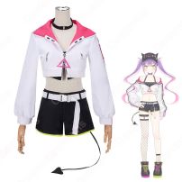VTuber 常闇トワ（とこやみトワ） 初期 コスプレ衣装 hololive（ホロライブ） 4期生 小悪魔 トワ様 衣装 バーチャルYouTuber バーチャルアイドル cosplay 仮装 変装(ホロライブ（hololive） コスプレ衣装)