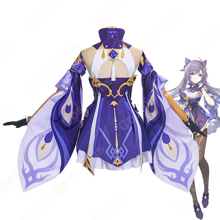 刻晴（コクセイ） コスプレ衣装 ゲーム 『原神』（げんしん） 璃月七星