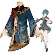 行秋（ユクアキ） コスプレ衣装 ゲーム 『原神』（げんしん） 飛雲商会（会長の次男） 古華派の門弟 cosplay 仮装 変装(ゲーム• アニメコスプレ衣装でおすすめの商品)